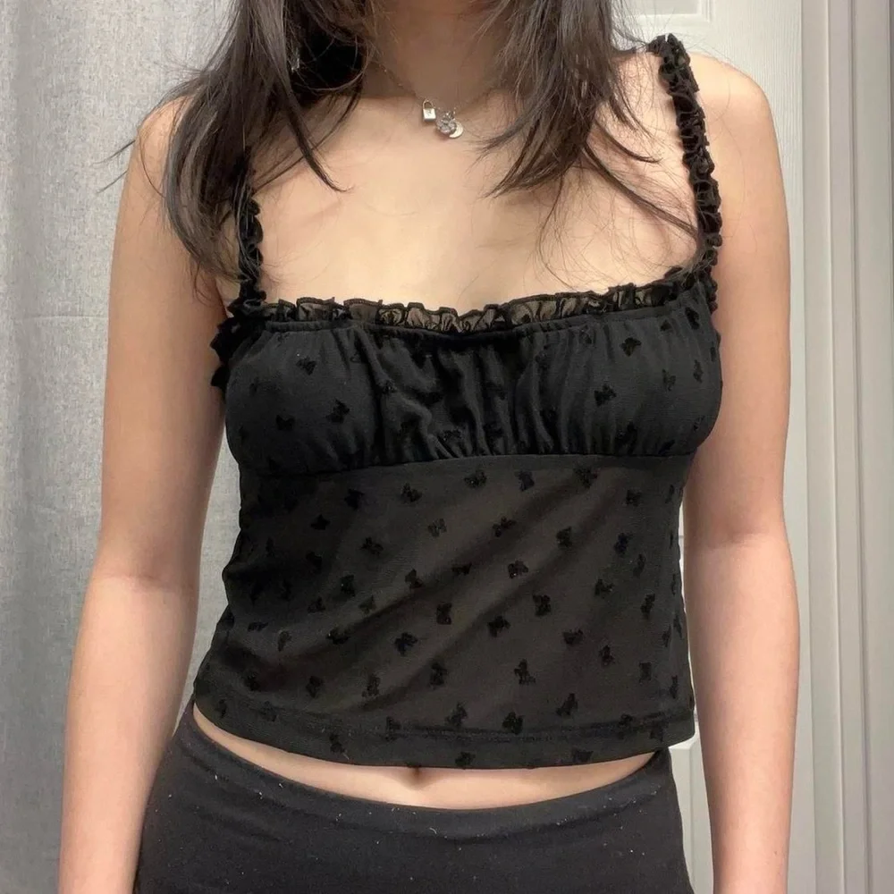 Motel Rocks Mesh Butterfly Top - Picture 8 of 8